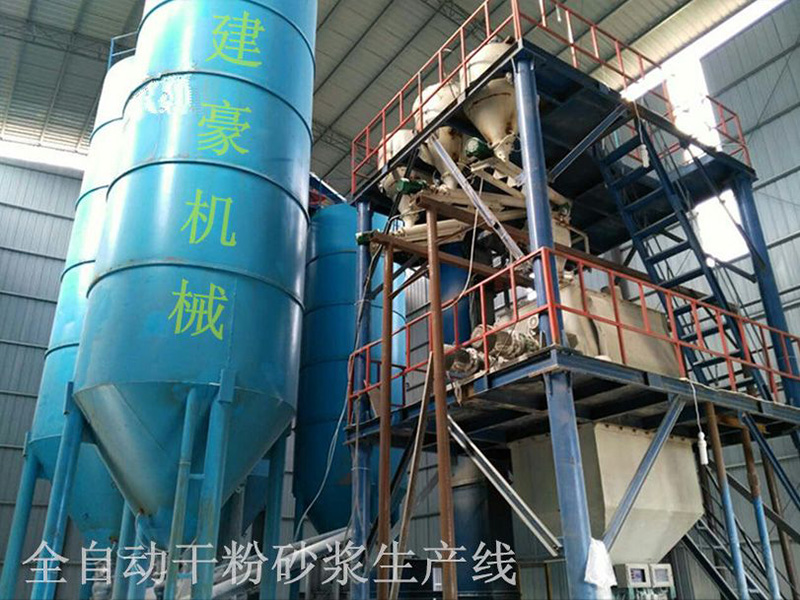 干粉砂漿設備行業發展迅速 備受關注